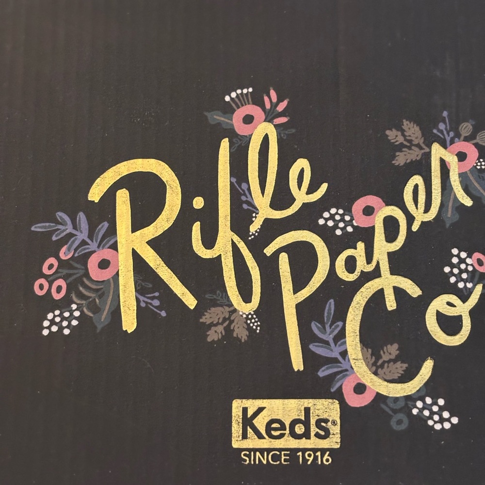 Keds X Rifle Paper Co Embroidered Sneakers - Picture 9 of 11